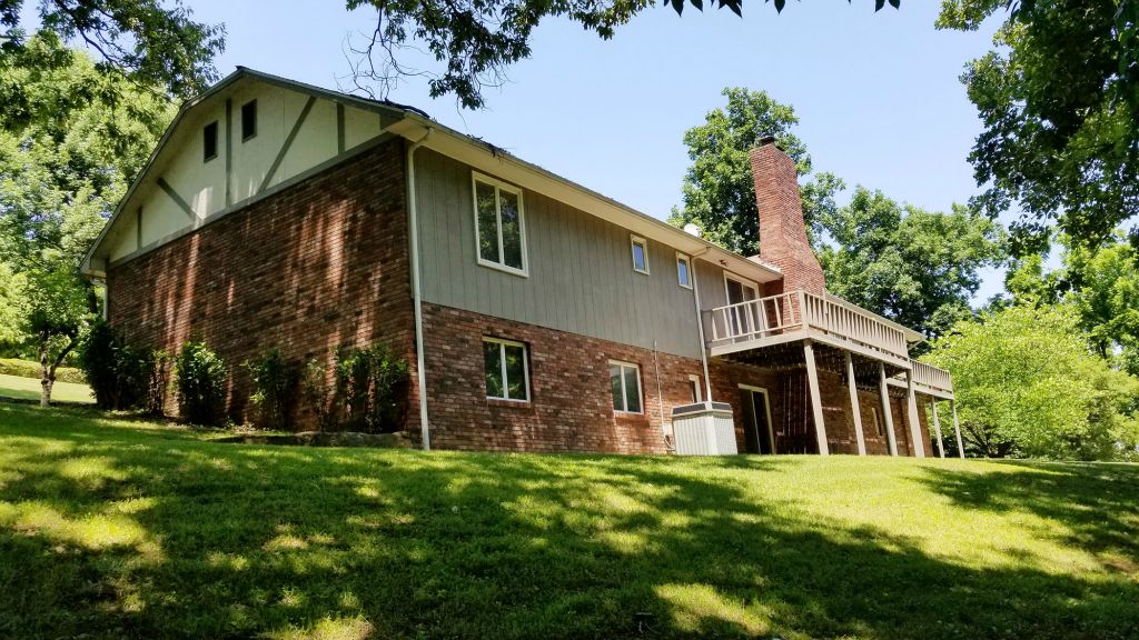 Back View of Home