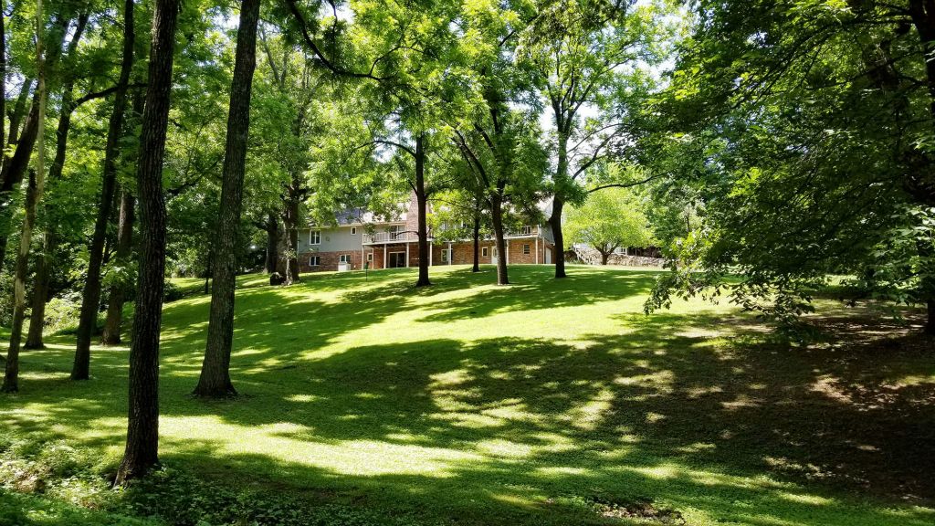View of Home from Backyard Park Like Area