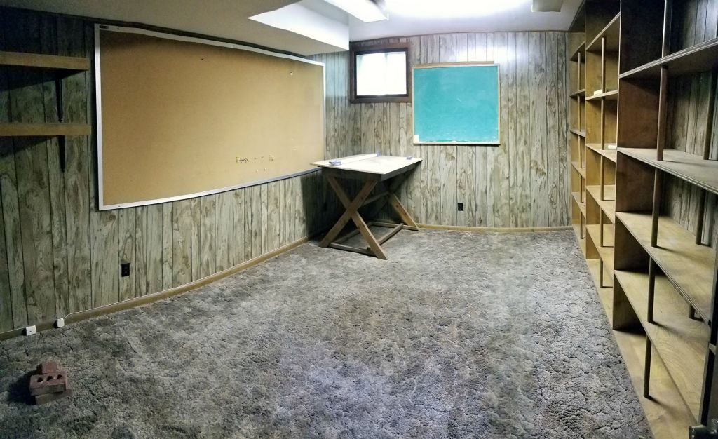 Office/Study in Basement