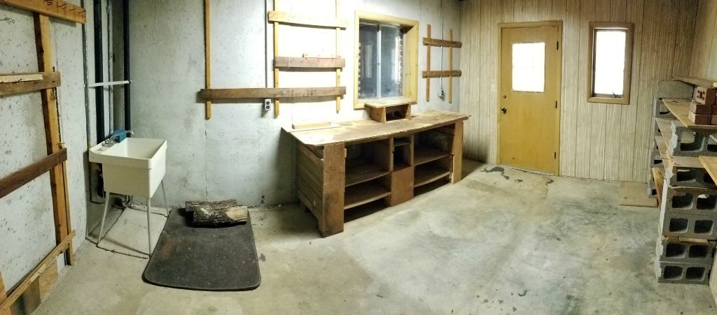 Workshop in Basement