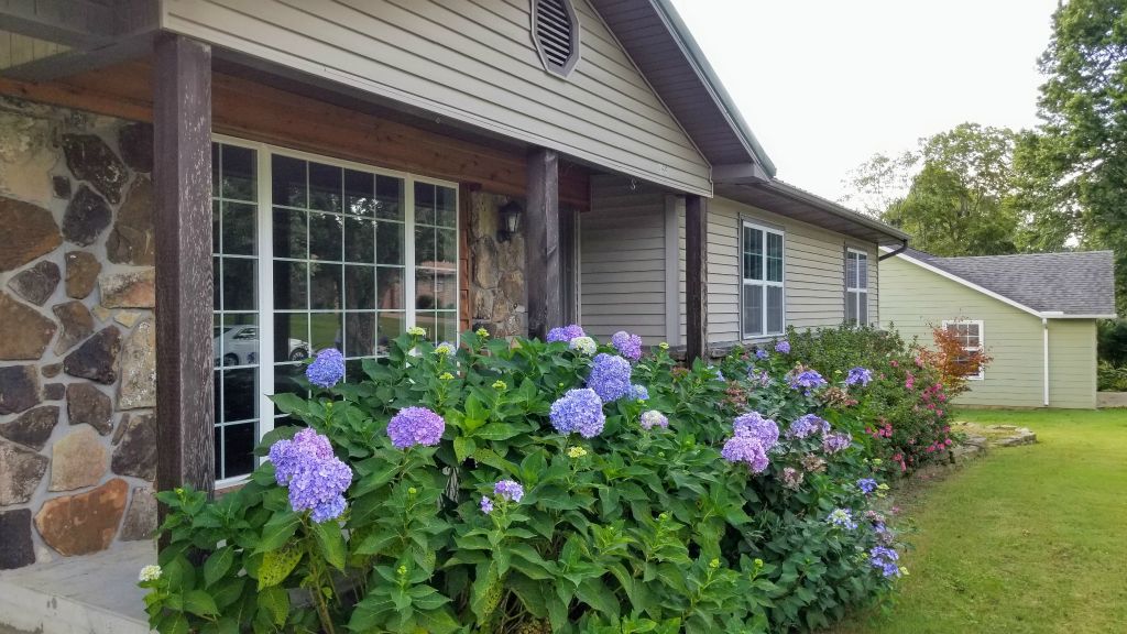 Close up of Front Porch